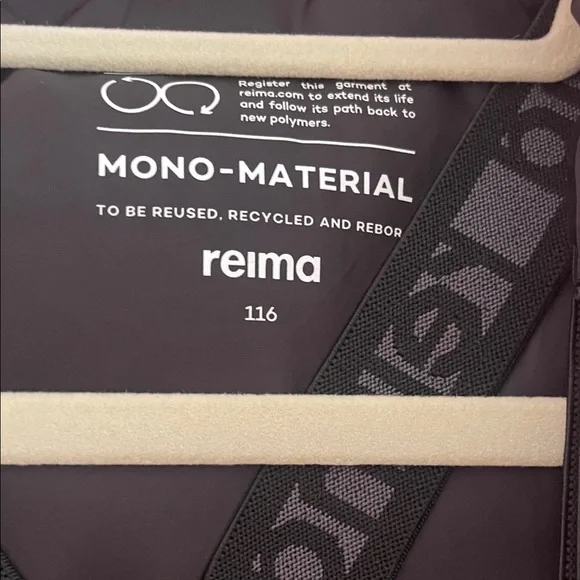 Reima Pink and Burgundy ski Jacket and snow pants - size 116 or size 6 / 7 - Picture 2 of 13